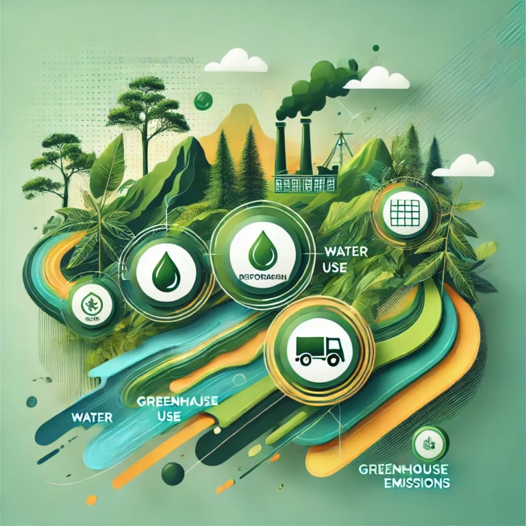 the environmental impact of edible oil production.