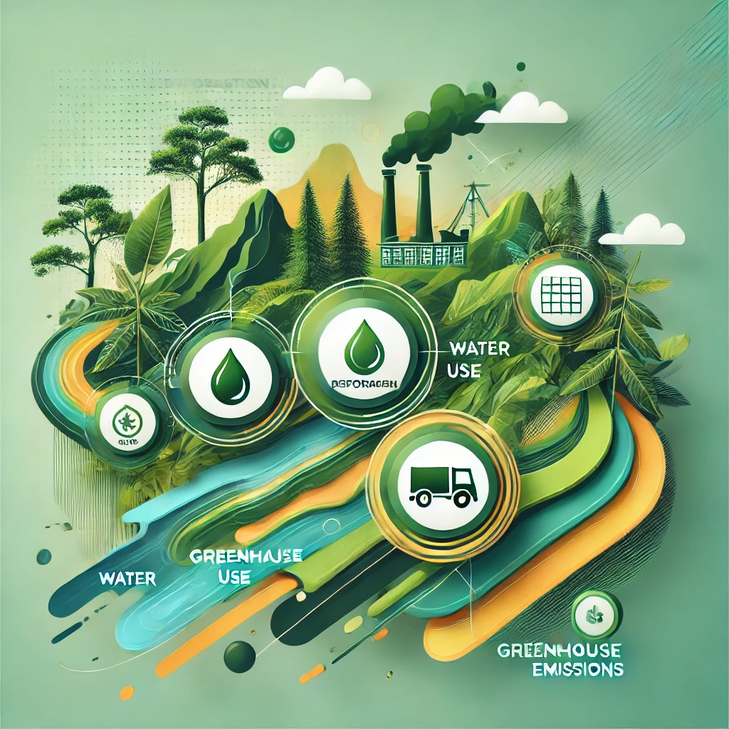 the environmental impact of edible oil production.